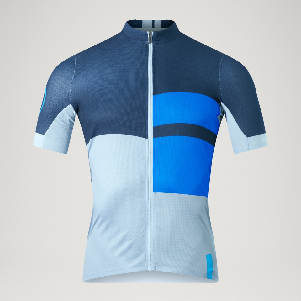 FS260 Print S/S Jersey  - Ink Blue