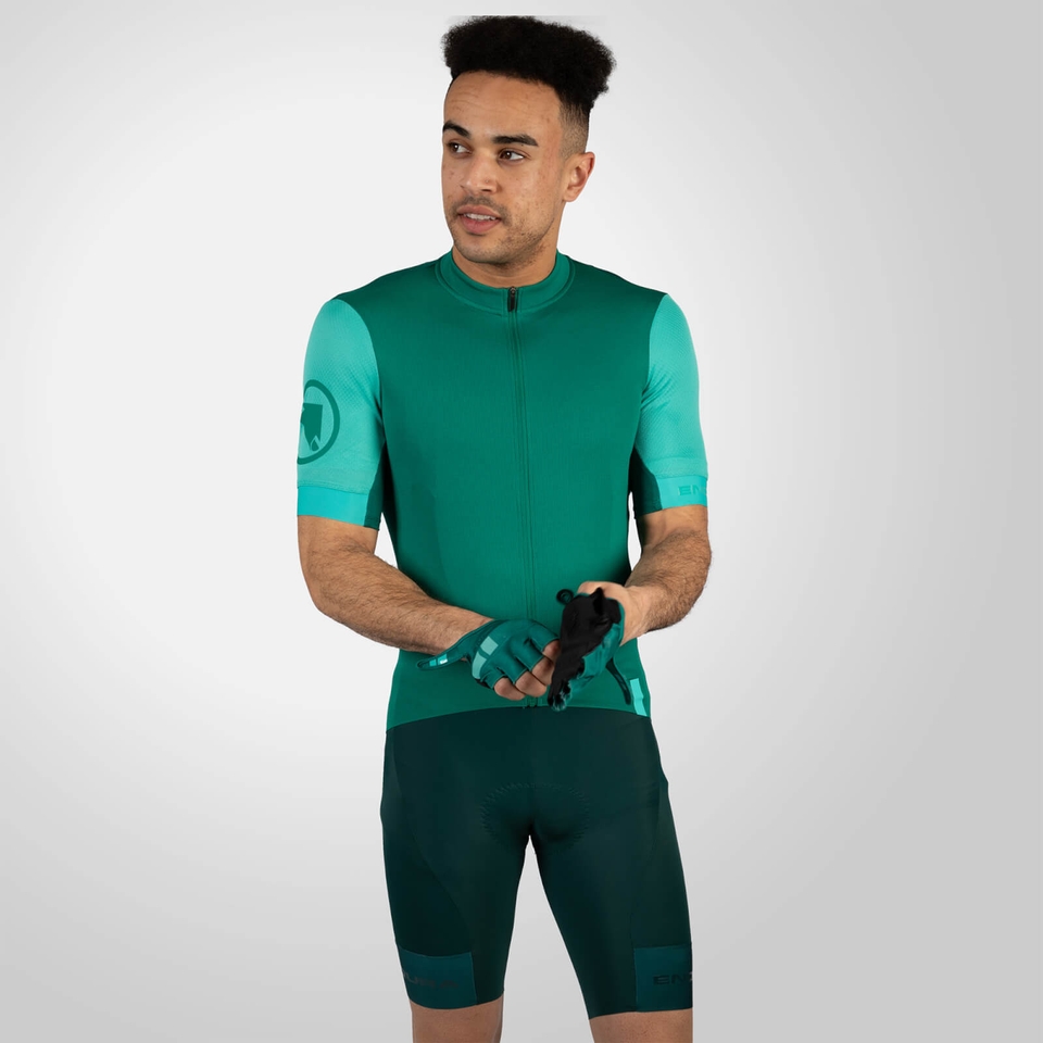 Men's FS260 S/S Jersey - Emerald Green