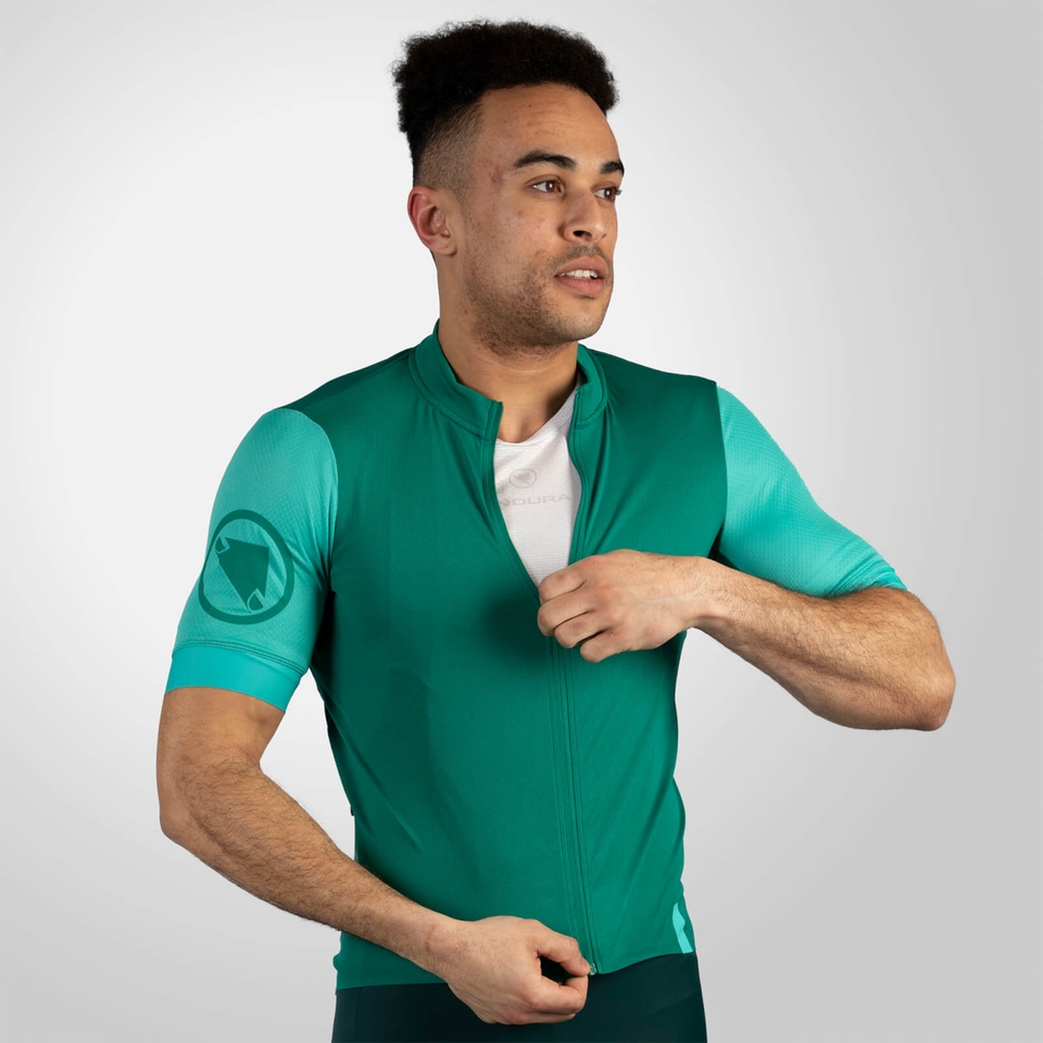 Men's FS260 S/S Jersey - Emerald Green