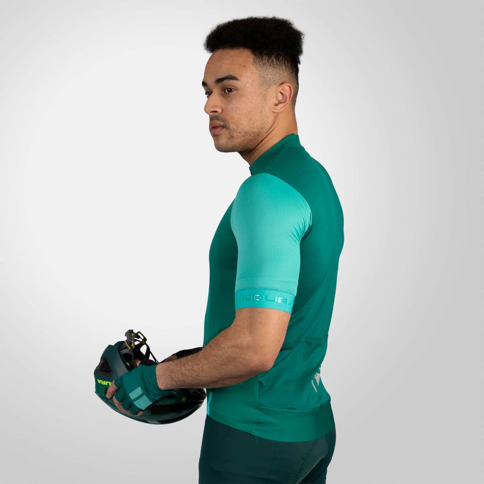 Men's FS260 S/S Jersey - Emerald Green