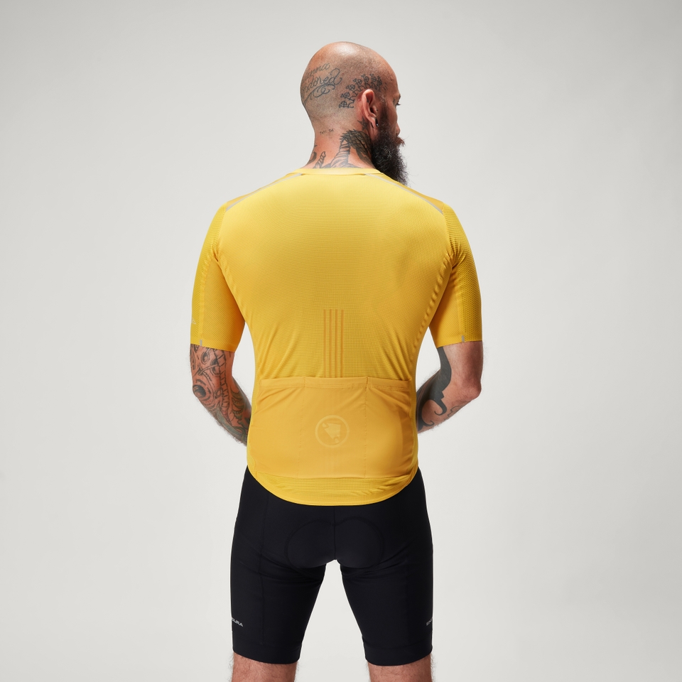 Men's Pro SL Race S/S Jersey - Mustard Yellow