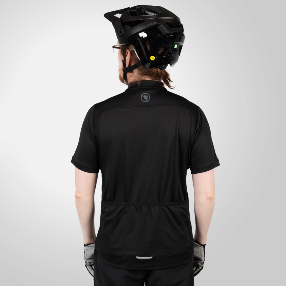 Hummvee Trikot II (kurzarm) für Herren - Schwarz