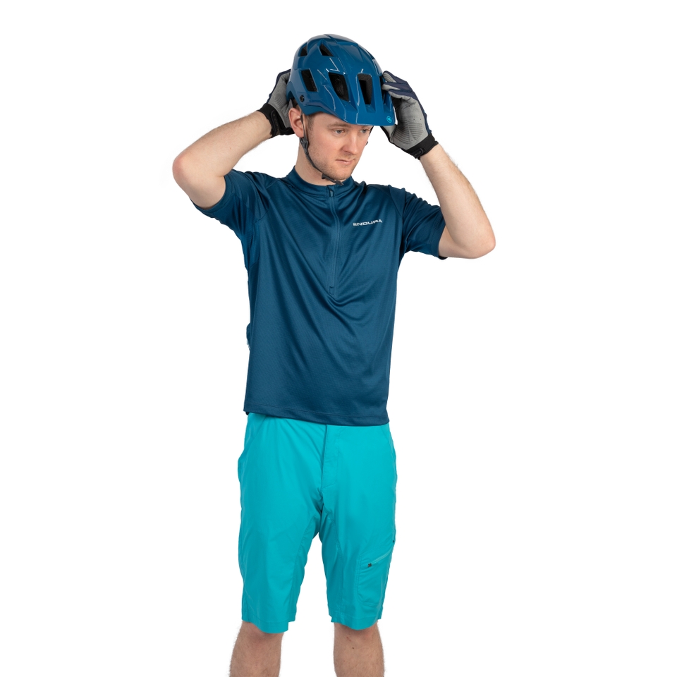 Hummvee Trikot II (kurzarm) für Herren - Blaubeere
