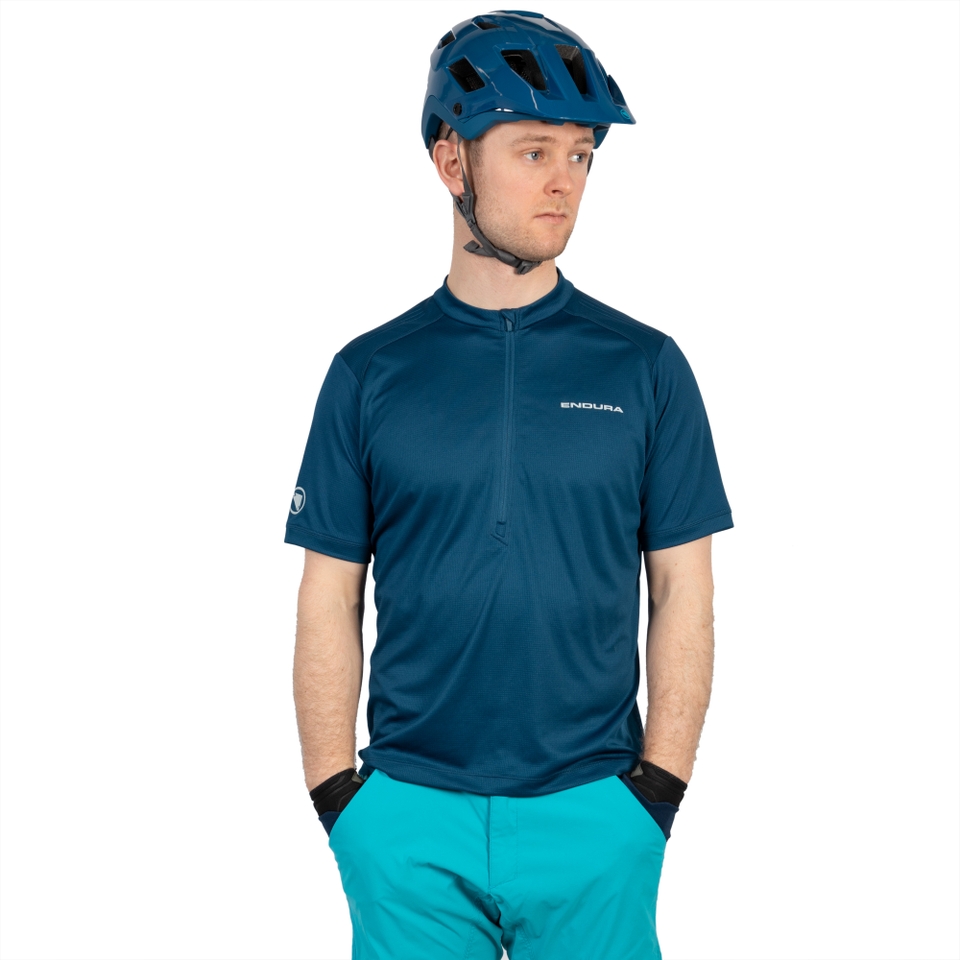 Hummvee Trikot II (kurzarm) für Herren - Blaubeere