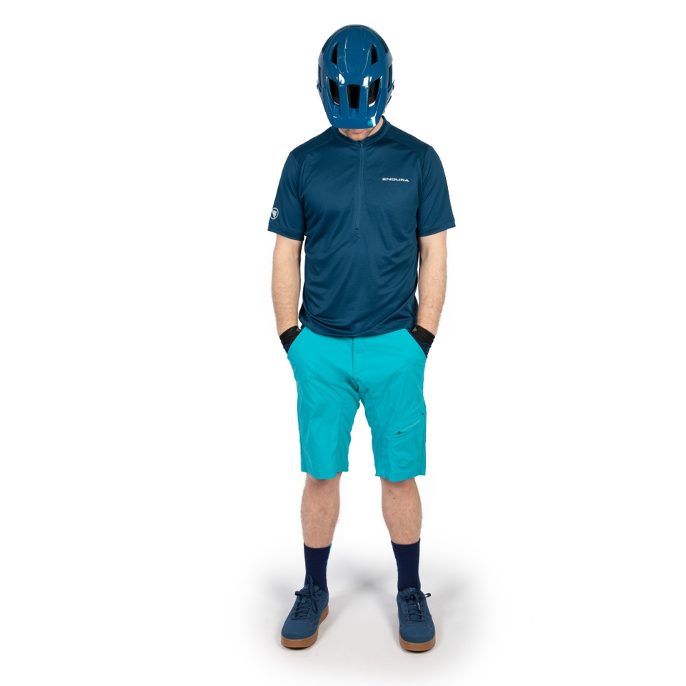 Hummvee Trikot II (kurzarm) für Herren - Blaubeere