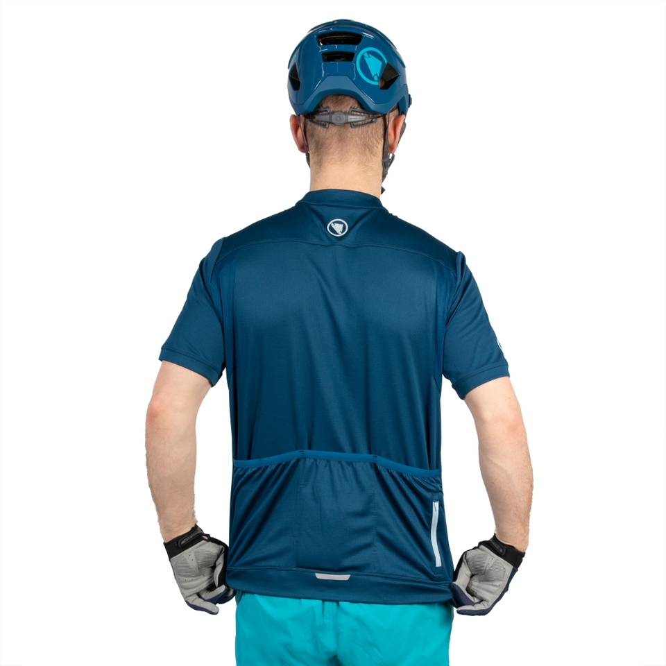Hummvee Trikot II (kurzarm) für Herren - Blaubeere