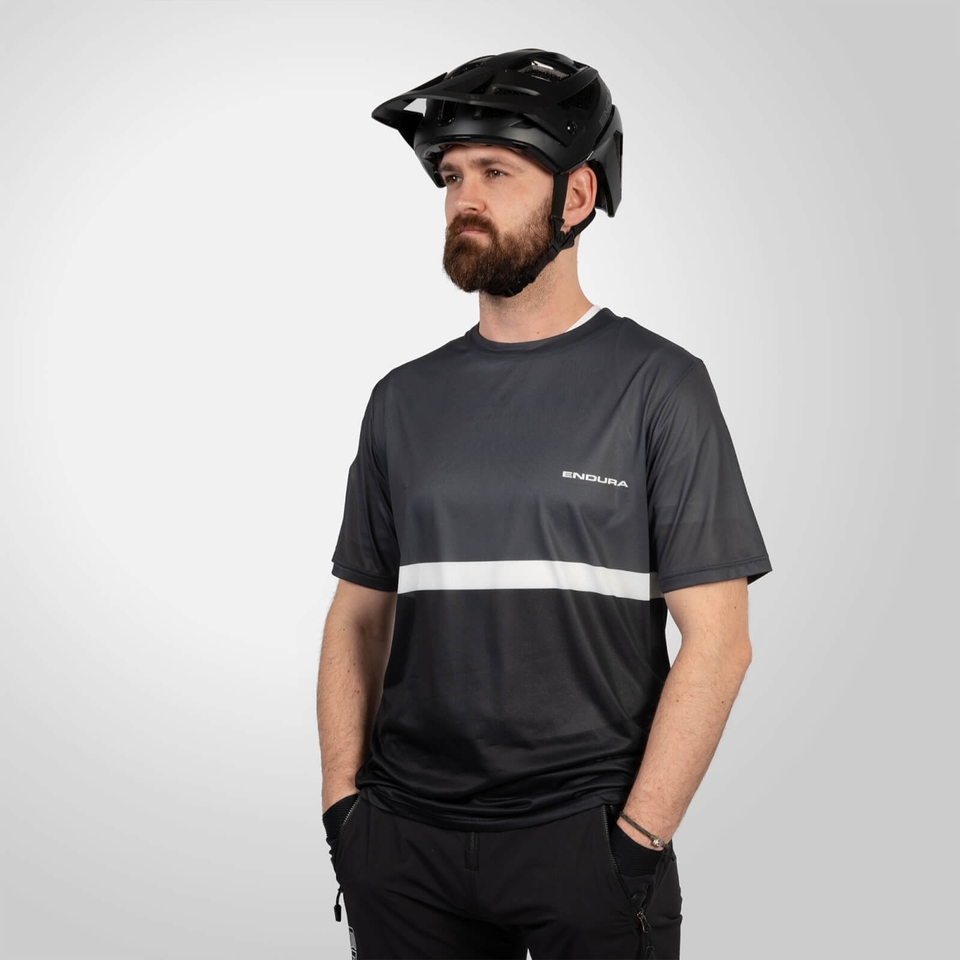 SingleTrack Core T-Shirt II für Herren - Schwarz