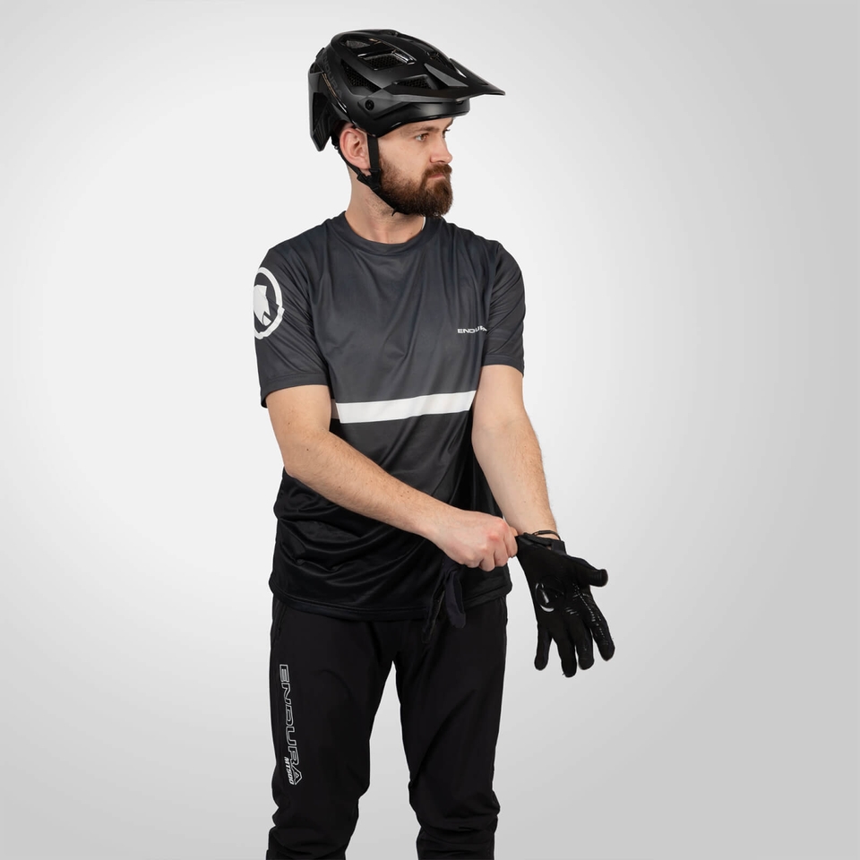 SingleTrack Core T-Shirt II für Herren - Schwarz