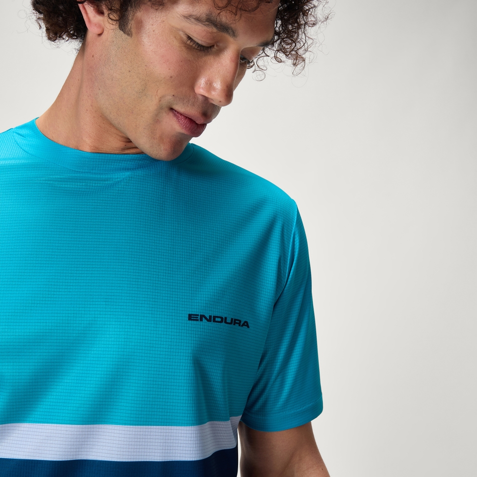 SingleTrack Core T-Shirt II für Herren - Blaubeere