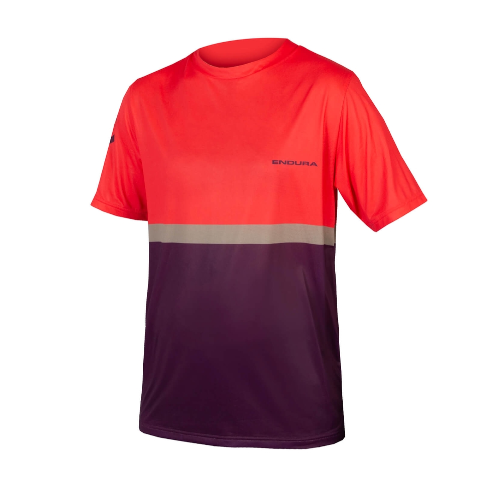 SingleTrack Core T-Shirt II für Herren - Aubergine