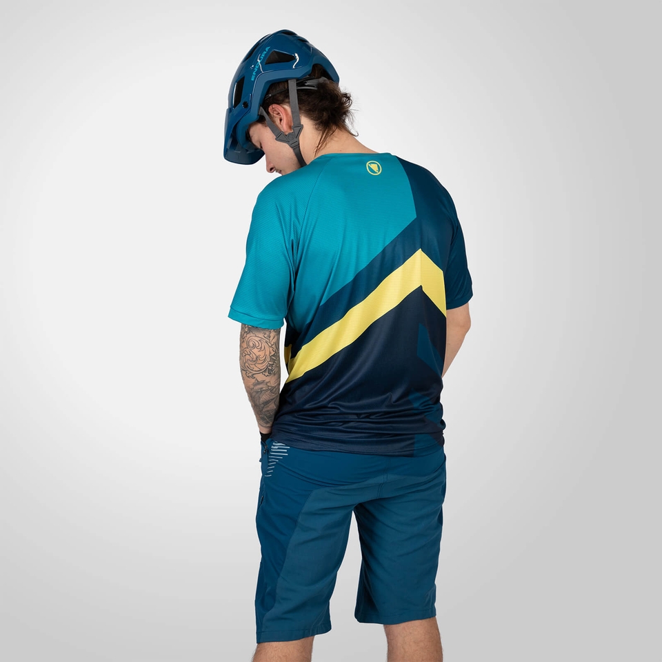 SingleTrack Print Tee LTD - Blue