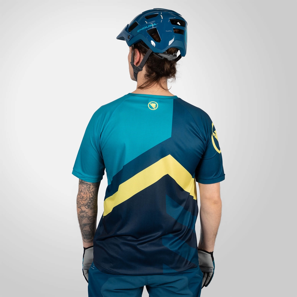 SingleTrack Print Tee LTD - Blue
