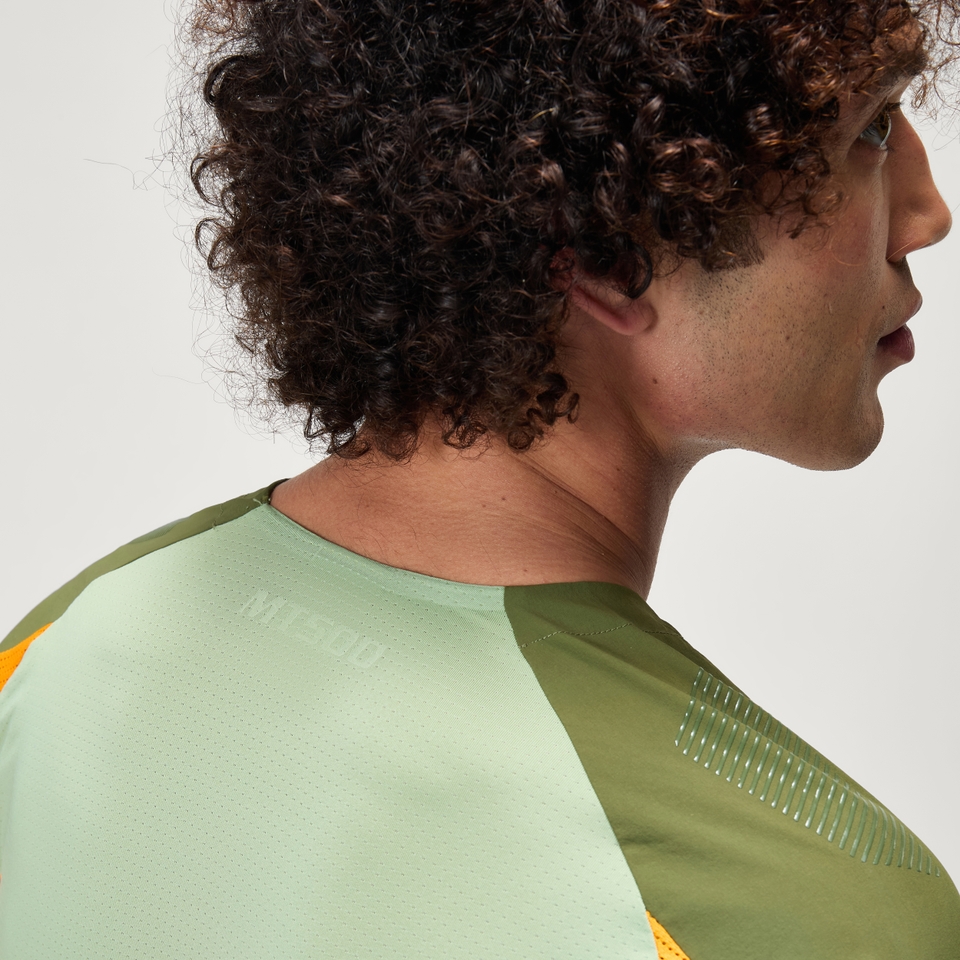 MT500 Burner Lite Trikot (langarm) für Herren - Mandarine