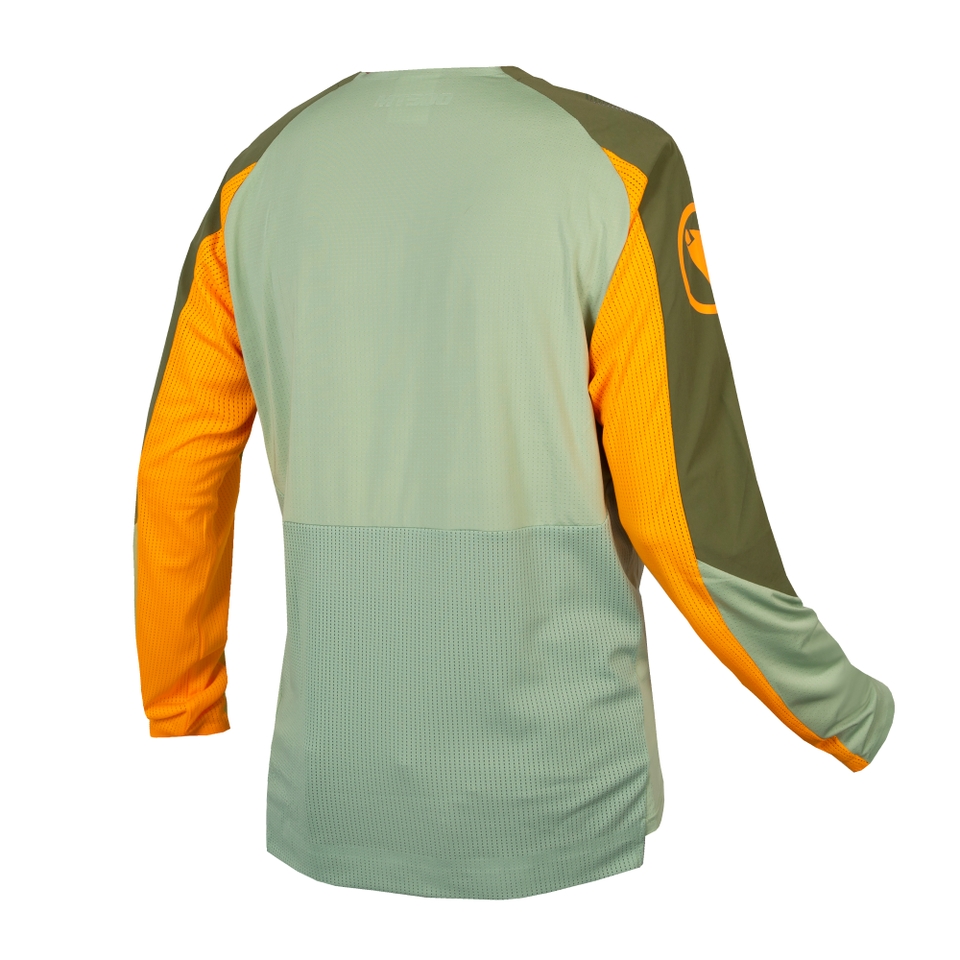 MT500 Burner Lite Trikot (langarm) für Herren - Mandarine