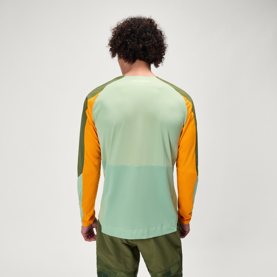 MT500 Burner Lite Trikot (langarm) für Herren - Mandarine