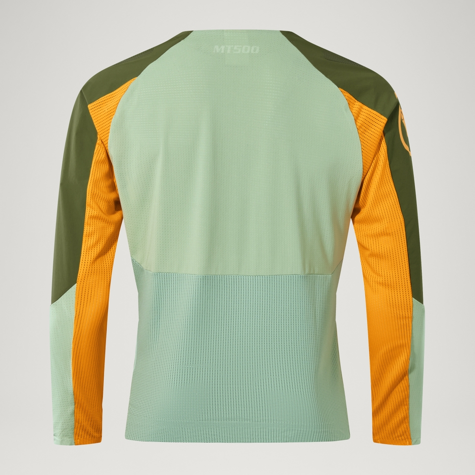 MT500 Burner Lite Trikot (langarm) für Herren - Mandarine