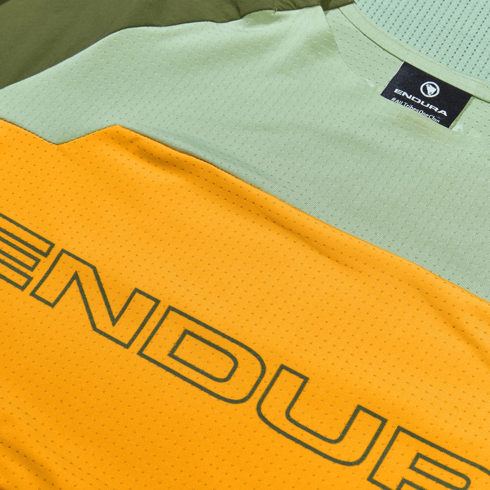 MT500 Burner Lite Trikot (langarm) für Herren - Mandarine