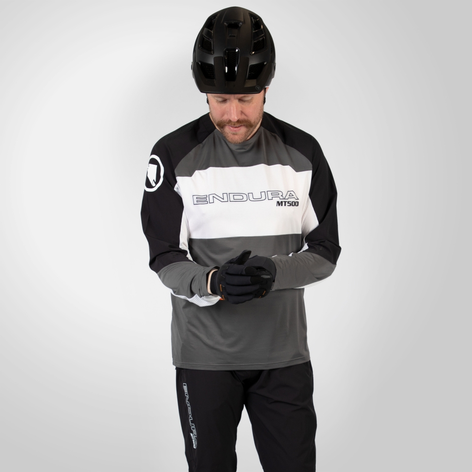 MT500 Burner Lite Trikot (langarm) für Herren - Schwarz