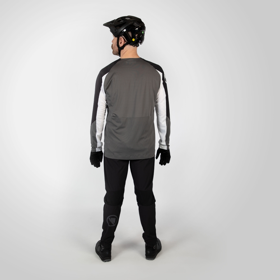 MT500 Burner Lite Trikot (langarm) für Herren - Schwarz