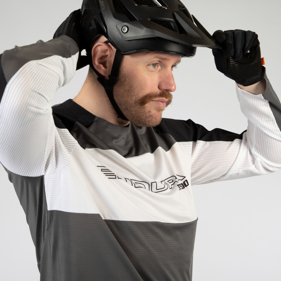 MT500 Burner Lite Trikot (langarm) für Herren - Schwarz