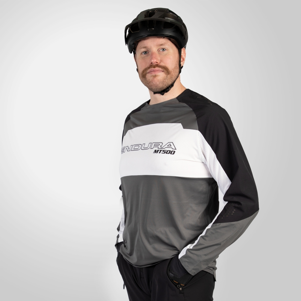 MT500 Burner Lite Trikot (langarm) für Herren - Schwarz