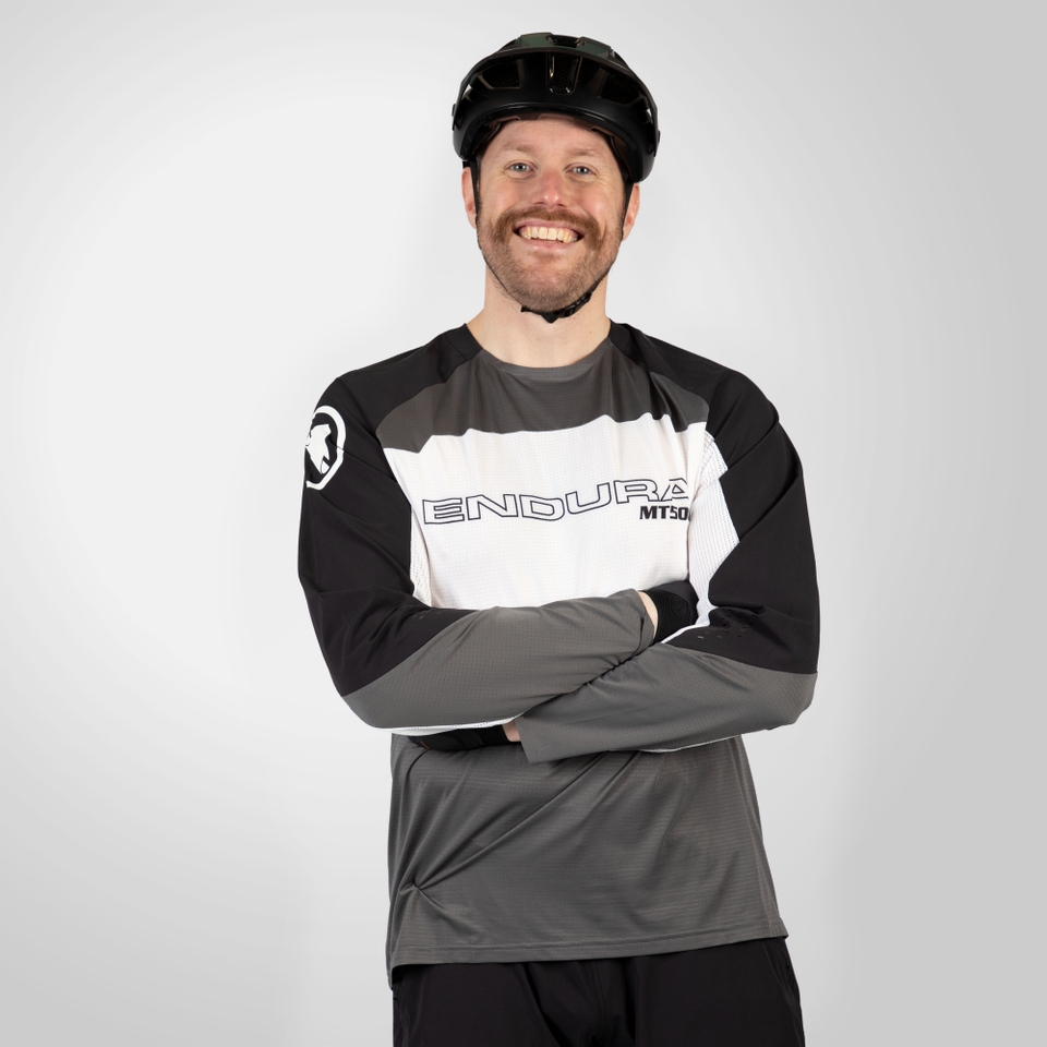MT500 Burner Lite Trikot (langarm) für Herren - Schwarz