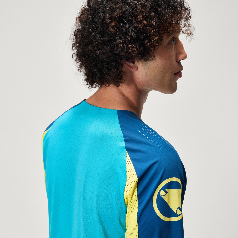 MT500 Burner Lite Trikot (langarm) für Herren - Blaubeere