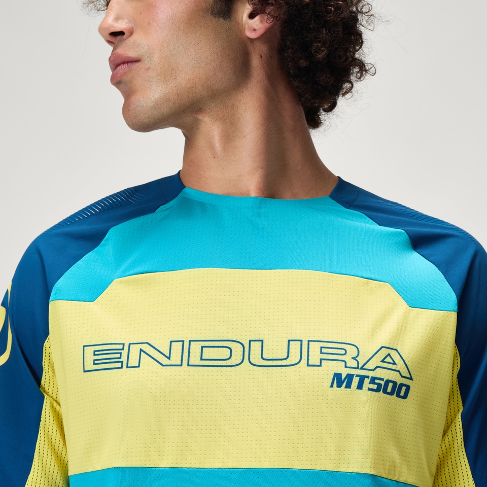 MT500 Burner Lite Trikot (langarm) für Herren - Blaubeere