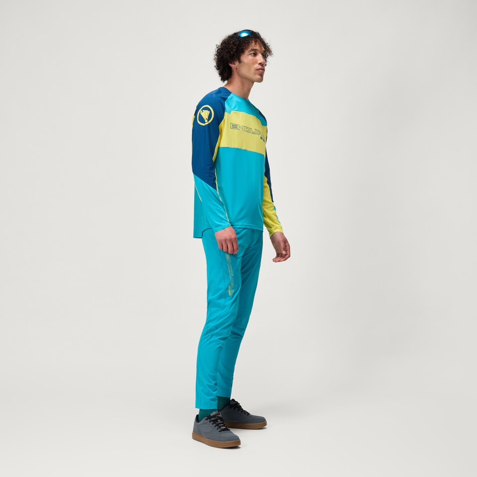 MT500 Burner Lite Trikot (langarm) für Herren - Blaubeere