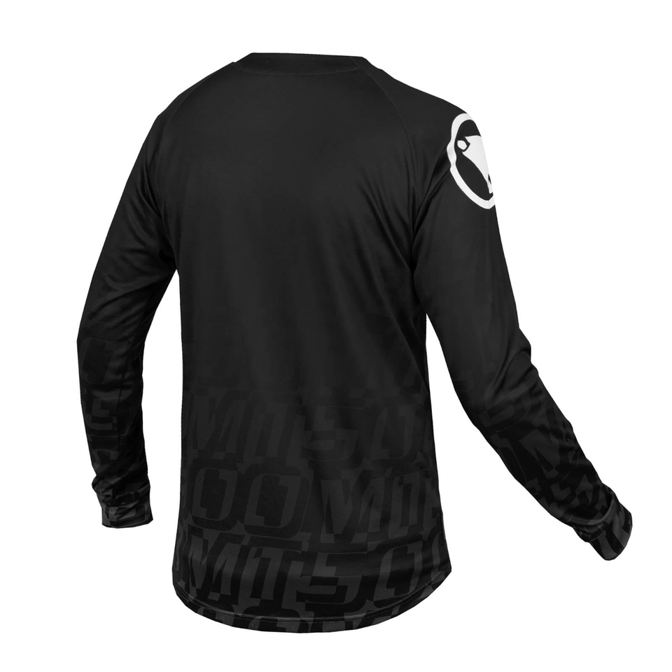 MT500 L/S Print Tee LTD - Black