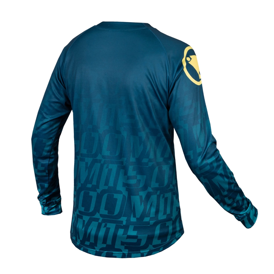 MT500 L/S Print Tee LTD - Blue