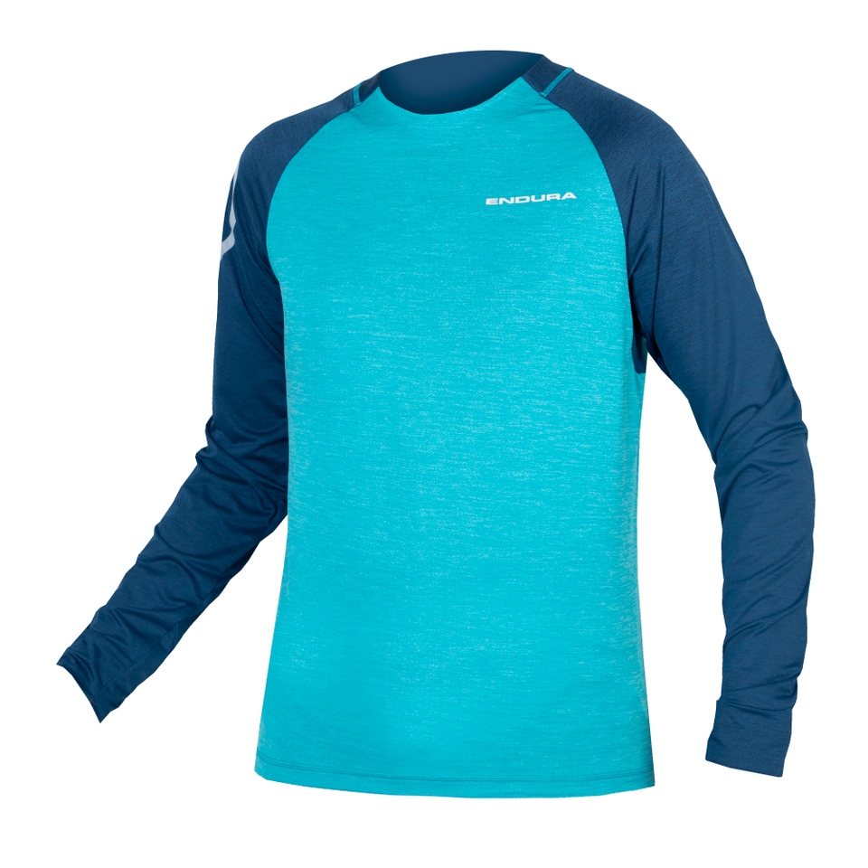Men's SingleTrack L/S Jersey - Atlantic