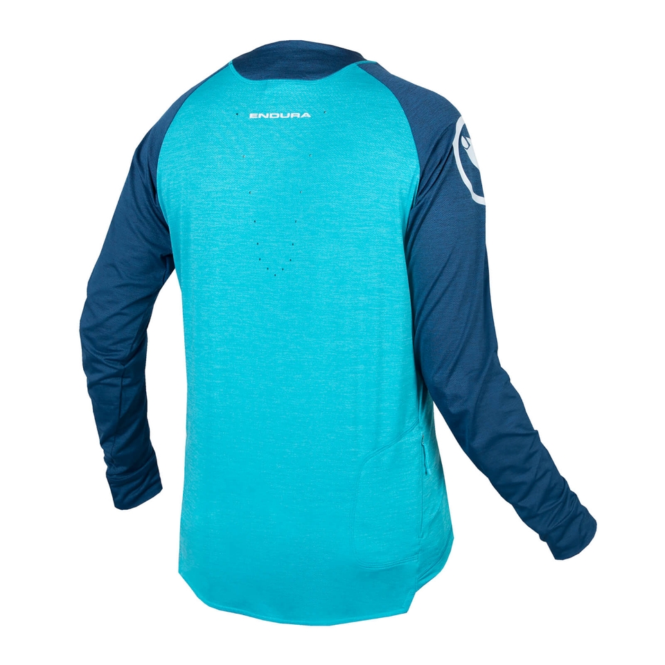 Men's SingleTrack L/S Jersey - Atlantic