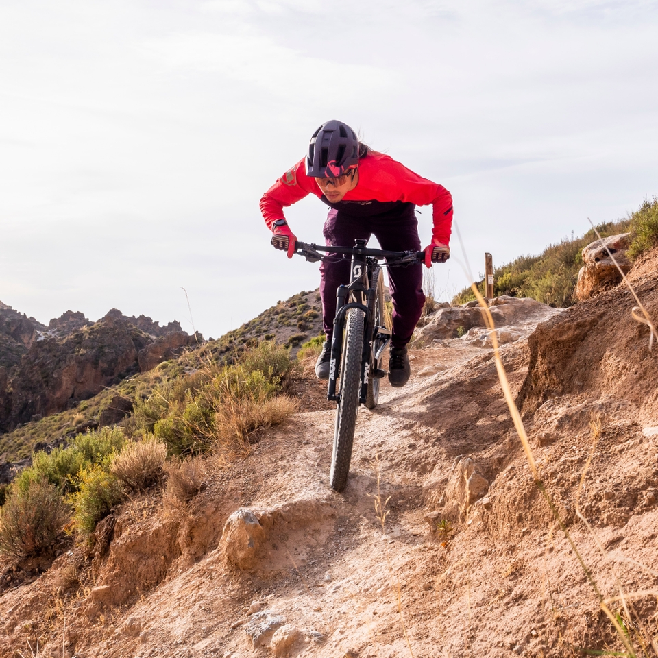 Men's MT500 Burner L/S Jersey - Aubergine