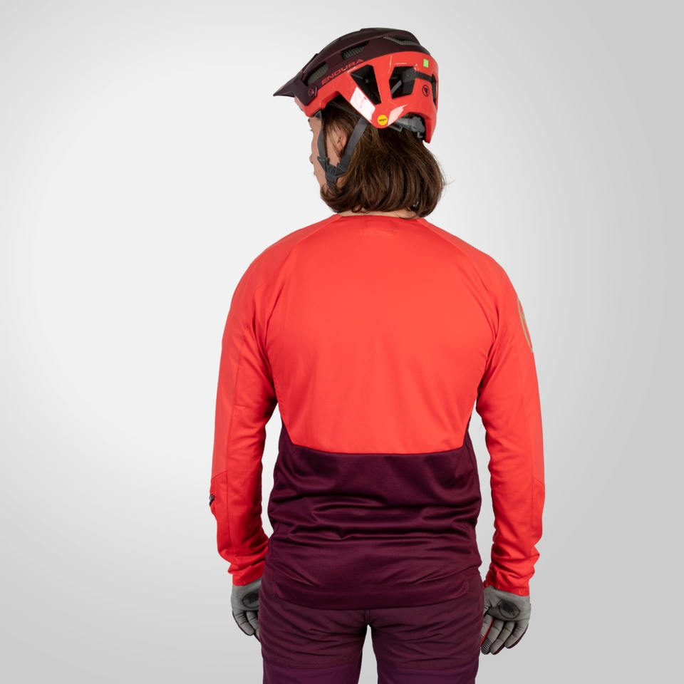 Men's MT500 Burner L/S Jersey - Aubergine