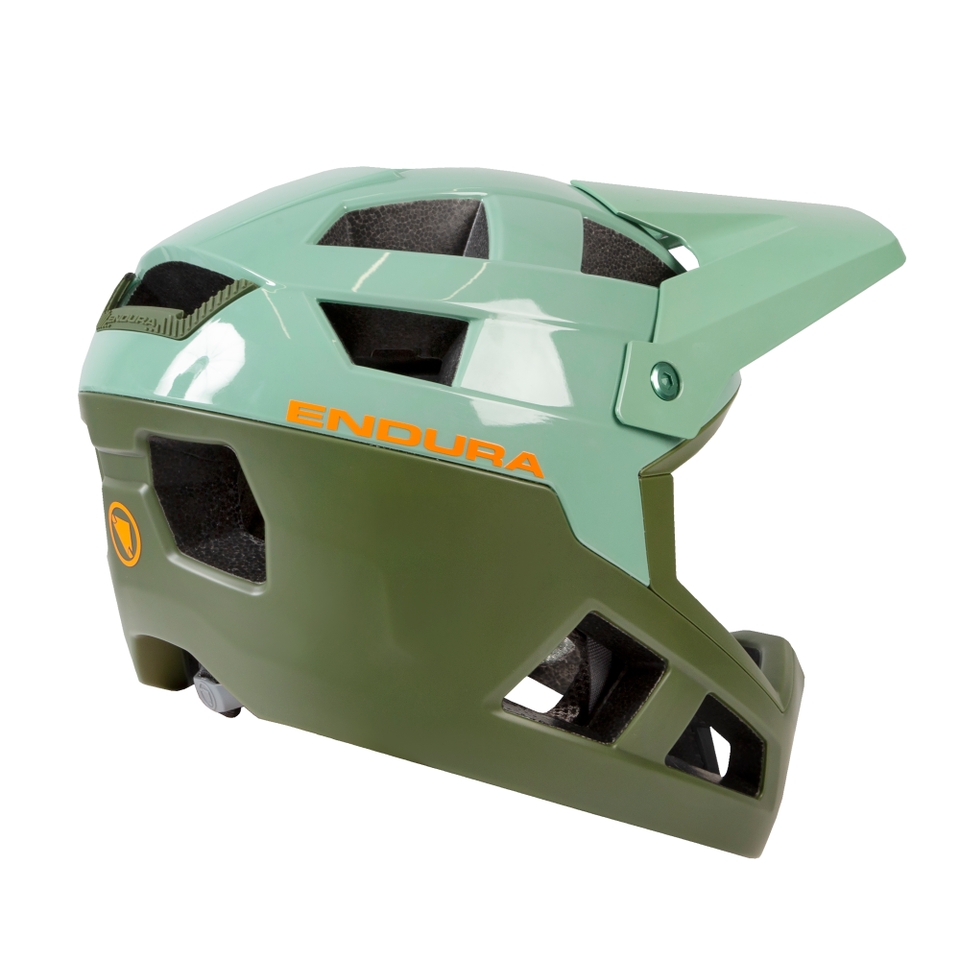 SingleTrack Full Face MIPS® Helmet - Olive Green