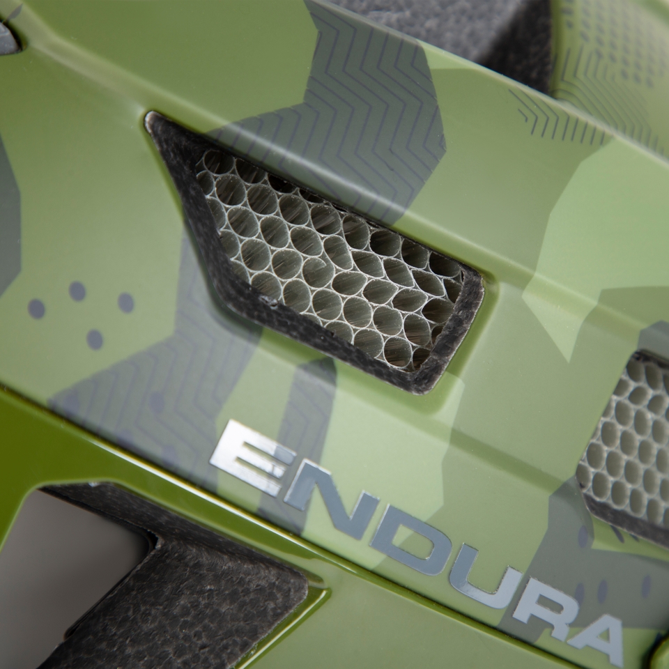 Endura SingleTrack Helmet - Green