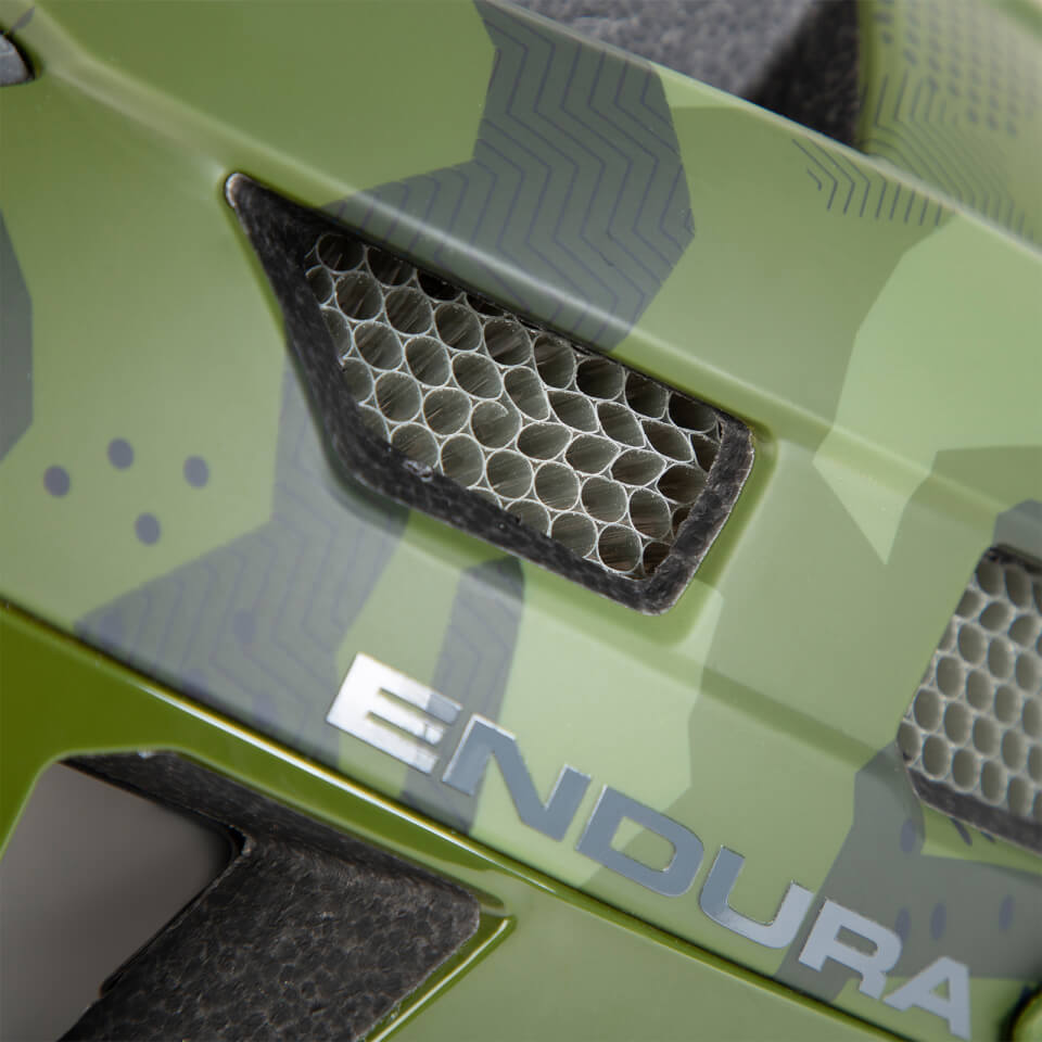 Endura SingleTrack Helmet - Green