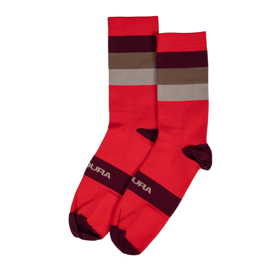 Unisex Bandwidth Socks - Pomegranate