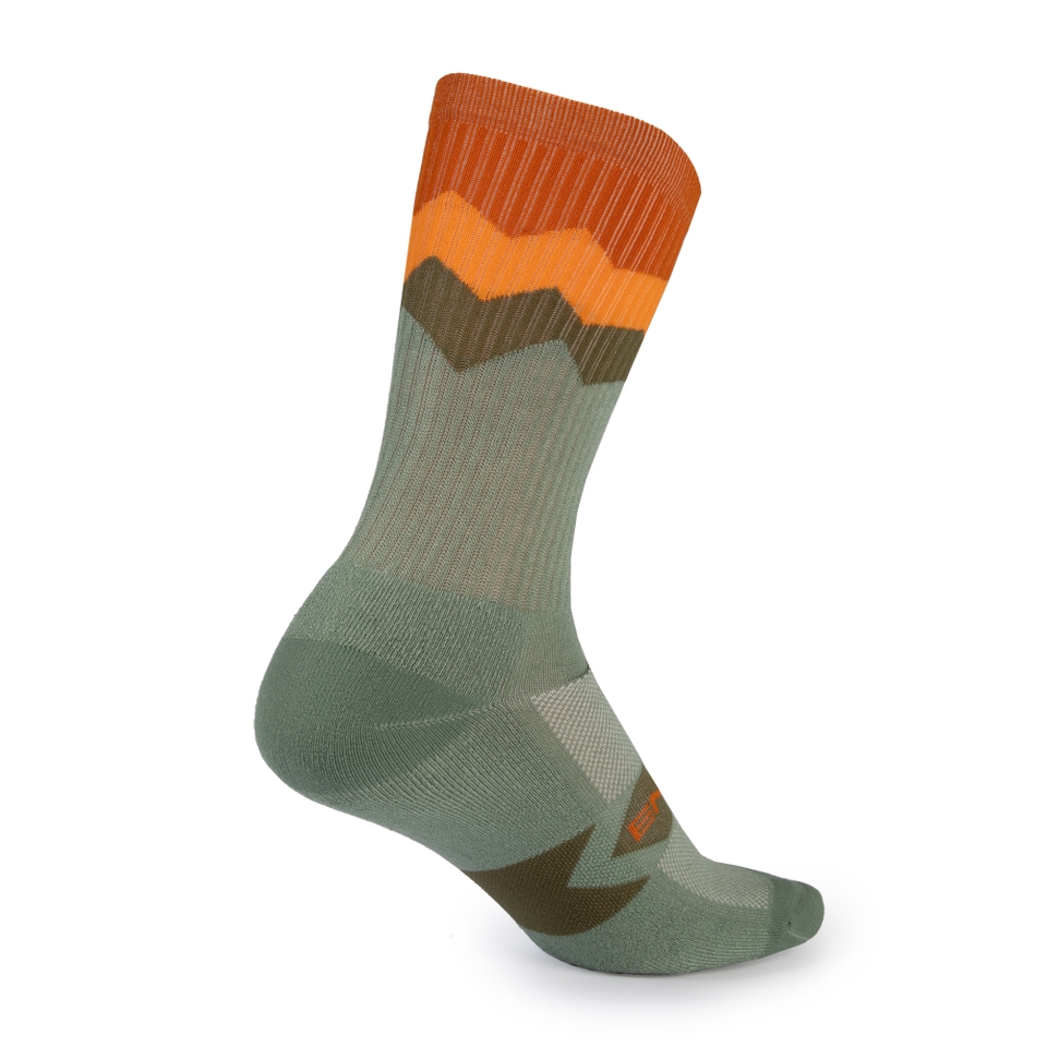 Jagged Sock - Jade