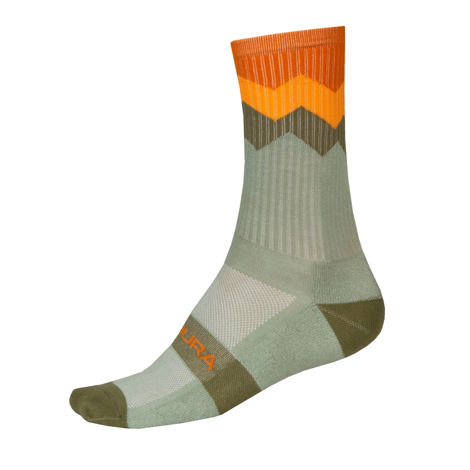 Jagged Sock - Jade