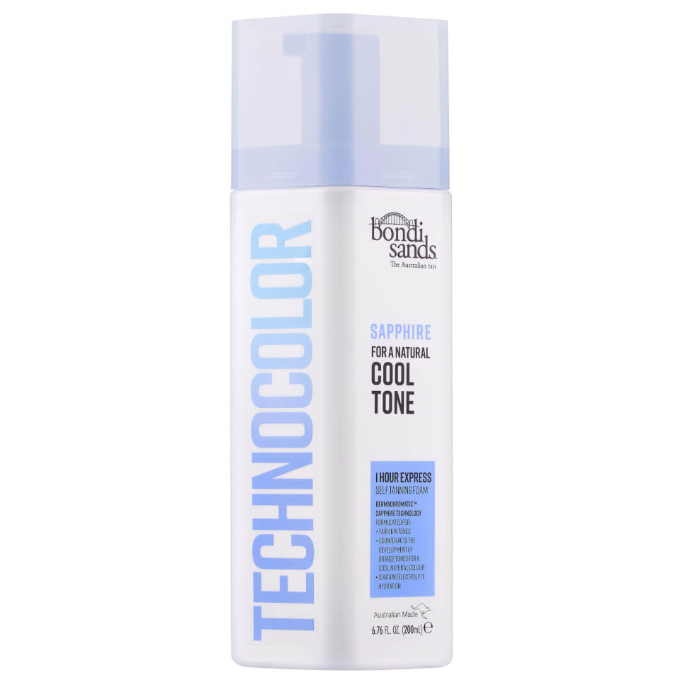 Bondi Sands Technocolor 1 Hour Express Self Tanning Foam - Sapphire 200ml