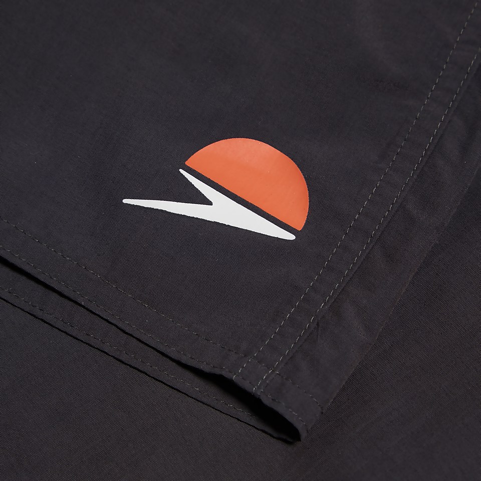 Folk x Speedo 16" Solid Black Swim Shorts