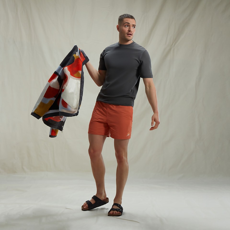 Folk x Speedo 16" Solid Orange Swim Shorts