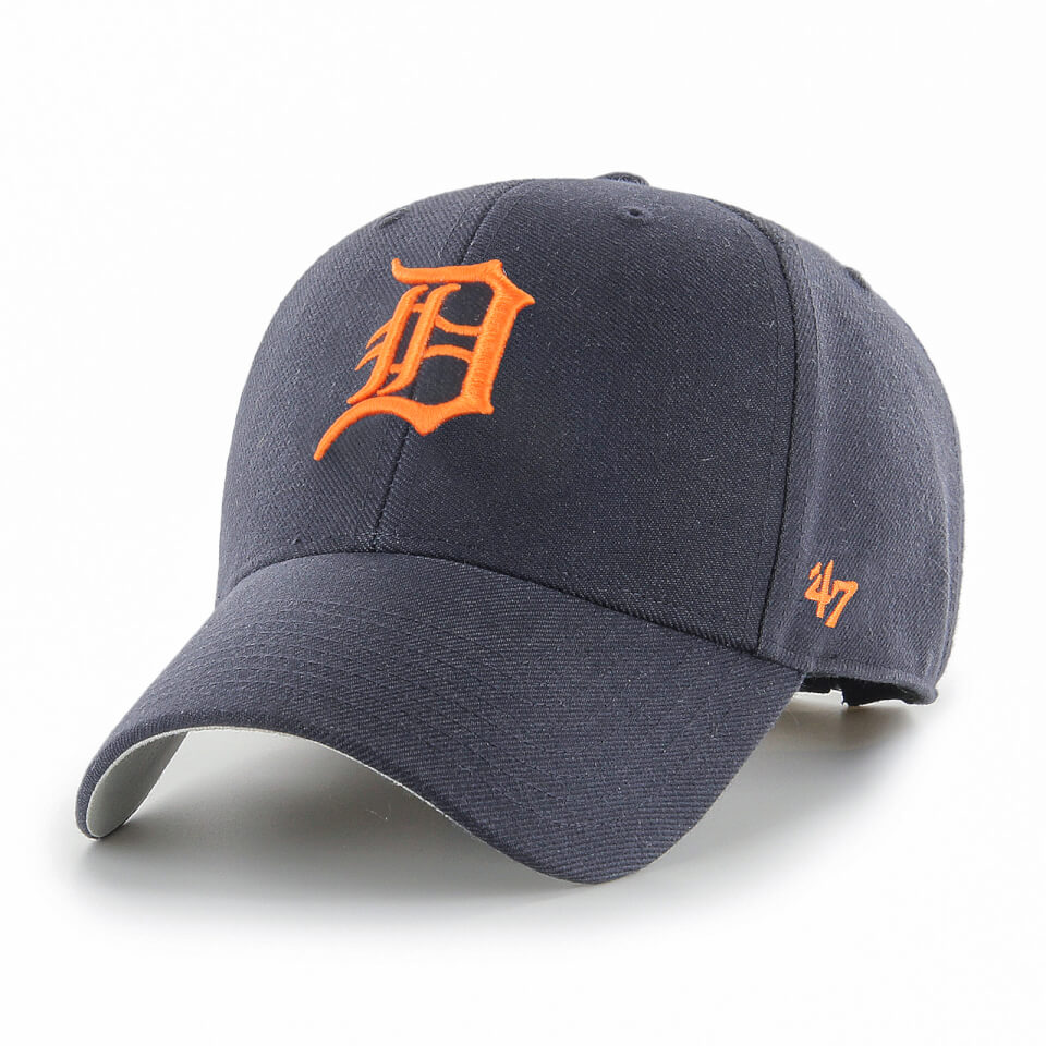 Detroit Tigers '47 MVP Unisex Baseball Cap - Orange Logo, Navy Blue