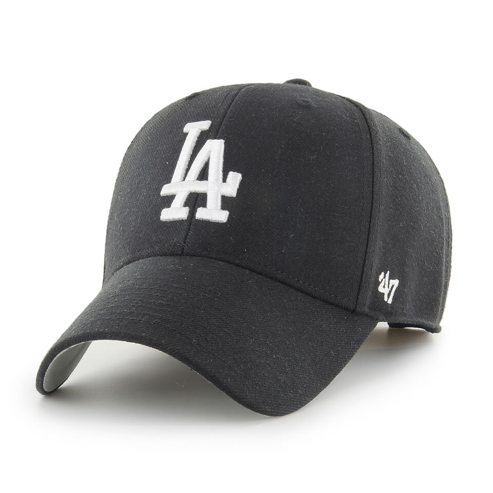Los Angeles Dodgers '47 MVP Unisex Baseball Cap - White Logo, Colour Black