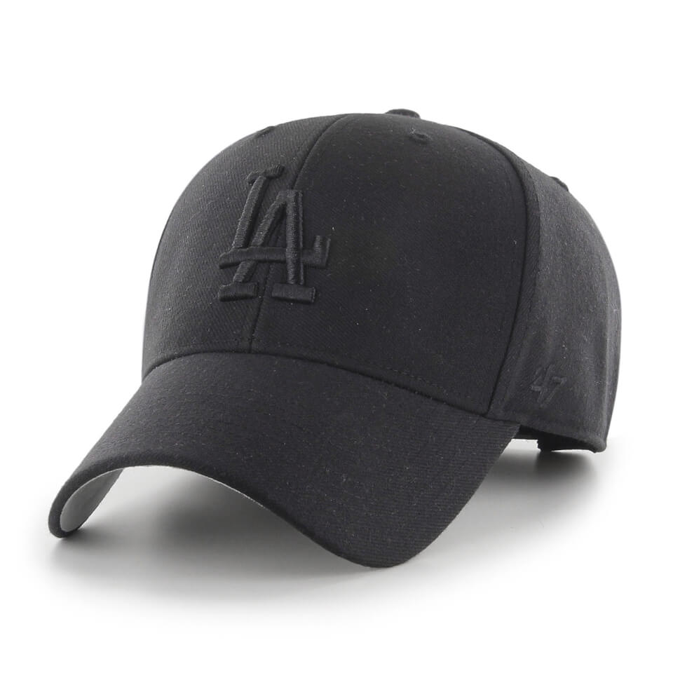 Los Angeles Dodgers '47 MVP Unisex Baseball Cap - Black Logo, Colour Black