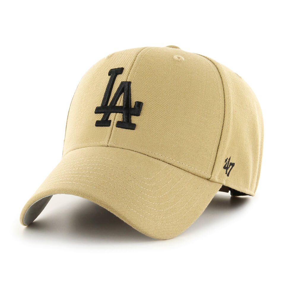 Los Angeles Dodgers '47 MVP Unisex Baseball Cap - Black Logo, Old Gold
