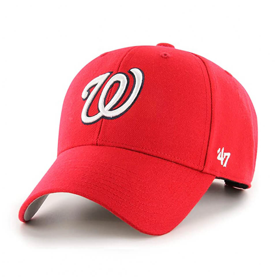 Washington Nationals '47 MVP Unisex Baseball Cap - Red