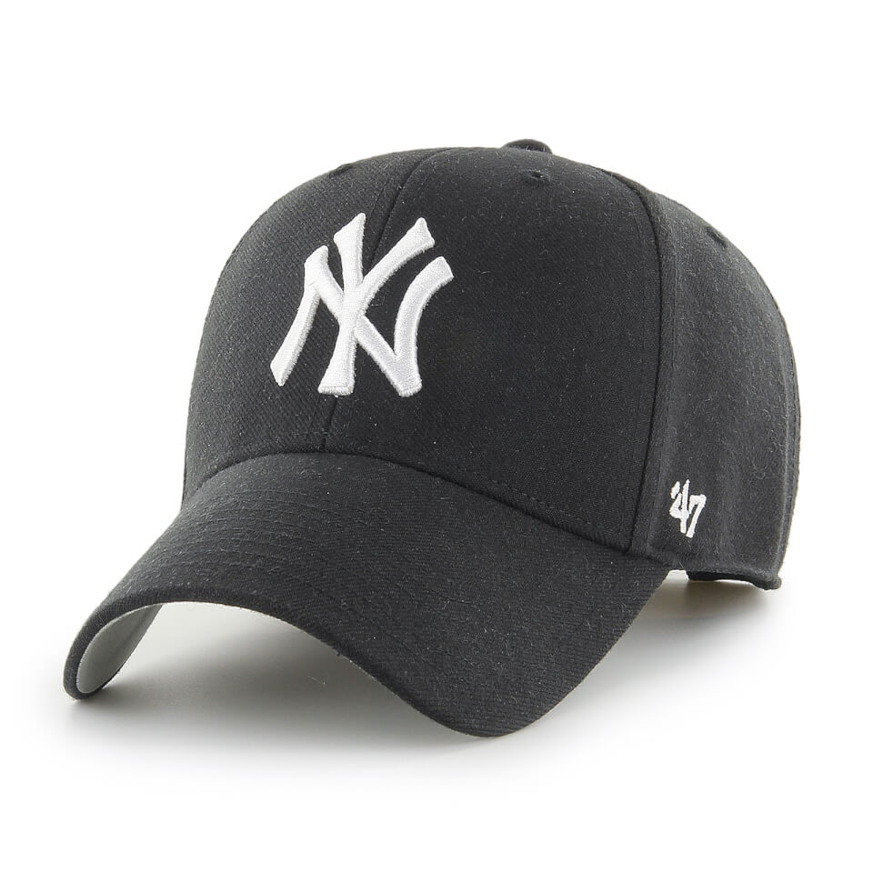New York Yankees '47 MVP Unisex Baseball Cap - White Logo, Black